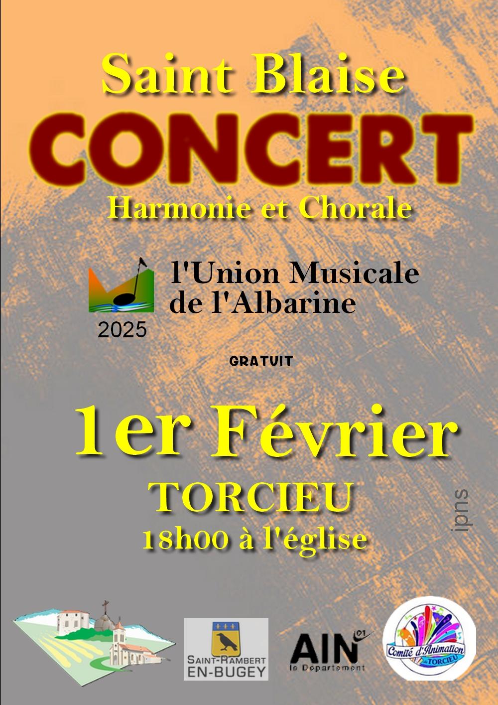 2025 02 01 affiche concert saint blaise