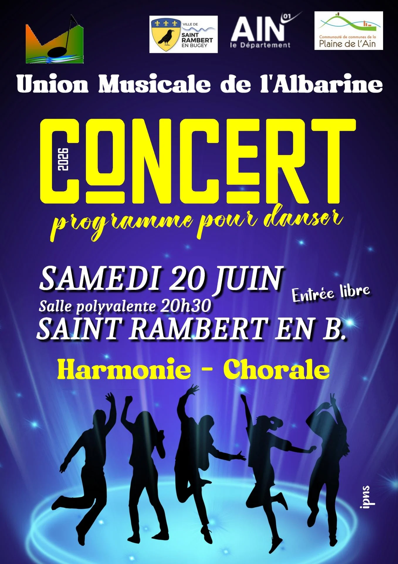 concert pour danser 2026